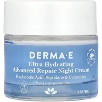 DERMA E , Ultra Hydrating Advanced Repair Night Cream, 2 oz (56 g)