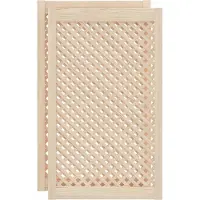 vidaXL Skåpsdörrar, Med Gitter, 2 St., 59,5X99 Cm, Furu
