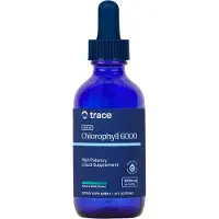 Trace Minerals Jonisk Klorofyll 6000, Naturlig Mynta, 59 ml (2 fl oz)