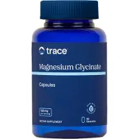 Trace Minerals Spårämnen, Magnesiumglycinat, 90 Kapslar