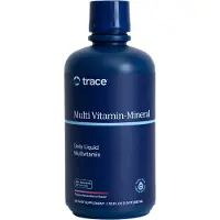 Trace Minerals Trace, Multivitamin-Mineral, Men and Women, Tropical Mixed Berry Flavor, 30 fl oz (887 ml)