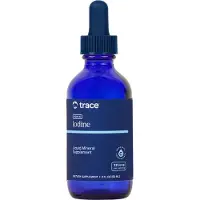 Trace Minerals Spårämne, Joniskt jod, 2 fl oz (59 ml)