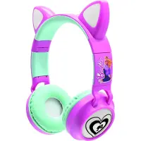 Barbie Bluetooth With Barbie Lights To Listen To Music Without Cable 20.4x17.5x8.3 Cm Hörlurar