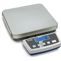 Kern DE12K1A Plattformsvåg DE 12K1A Vägningsområde 12 kg Läsbarhet 1 g via nätadapter Silver