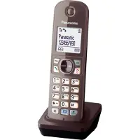 Panasonic KX-TGA681, brun, 4,57 cm (1,8), 103 x 65 pixlar, monokrom, vit, nickelmetallhydrid (NiMH) (kräver basenhet)
