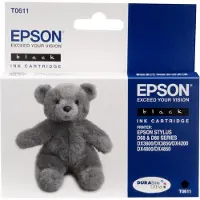 Epson T0611 svart bläckpatron (original)