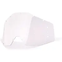 100% skärm till glasögon 100% ACCURI/STRATA JUNIOR för SVS-system transparent med hål (Sonic bumps)