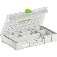 Festool SYS3 ORG L 89 10xESB 204857 Transportlåda (L x B x H) 508 x 296 x 89 mm