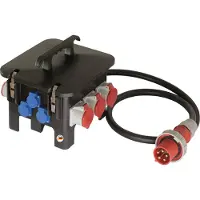 As Schwabe CEE uttagsfördelare M6 60561 400 V 63 A