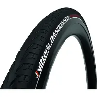 Vittoria Randonneur Reflective 26´´ X 47 Rigid Road Tyre Svart 650C x 47