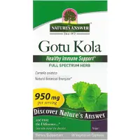 Natures Answer , Gotu Kola, 90 Vegetariska Kapslar (475 mg per Kapsel)
