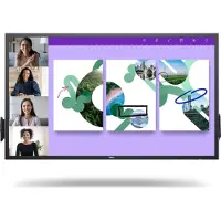 Dell P5524QT - 55 Diagonal klass (54.64 visbar) LED-bakgrundsbelyst LCD-skärm - interaktiv - med pekskärm (multitouch) - 4K UHD (2160p) 3840 x 2160