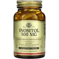 Solgar Solgar, Inositol, 500 mg, 100 Vegetarian Capsules