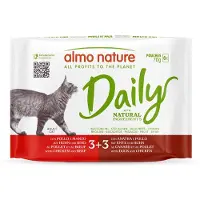 Almo Nature Daily med kyckling multipack våtfoder katt (70 g)