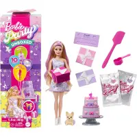Barbie Docka - Party Oförpackad blond Doll - - One Size - Docka
