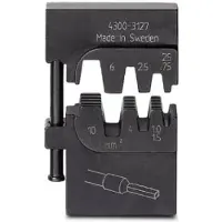 Phoenix Contact CRIMPFOX-M 10/DIE 1212080 Klämback Ändhylsor 0.25 till 10 mm² Passar märke 469547