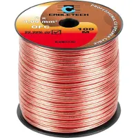 Cabletech OFC-högtalarkabel 4 mm