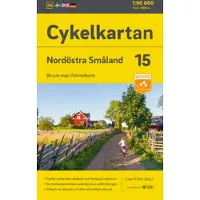 Cykelkartan Blad 15 Nordöstra Småland 2023-2025
