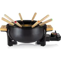 Tristar FO-1108 Fondue 1000 W 8 fonduegafflar Svart