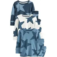 Next Pyjamas marinblå / ljusblå / vit