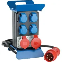As Schwabe CEE uttagsfördelare STECKY 2 400V CEE 60506 400 V 32 A