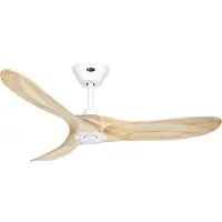CasaFan ECO GENUINO 122 MW-NT Takfläkt 11.3 W (Ø x H) 1220 mm x 280 mm Matt vit med fjärrkontroll, Vinterdrift