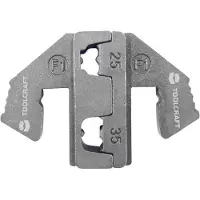 Toolcraft PLE-0F1 Krympinsatser Crimptång för ändhylsor 25 - 35 Passar märke: PZ-500