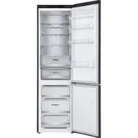 LG GBB92MCBAP - Kylskåp/frys - bottenfrysskåp - bredd: 59.5 cm - djup: 67.5 cm - höjd: 203 cm - 384 liter - Klass A - mattsvart