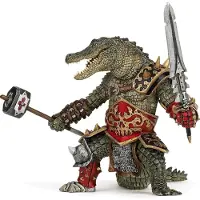 Papo Krokodiler Mutant - H: 15 cm - - One Size - Leksaksfigur