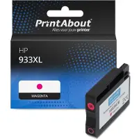 PrintAbout Varumärket 123ink ersätter 933XL (CN055AE) magenta bläckpatron hög kapacitet