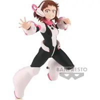 Banpresto My Hero Academia Den Fantastiska Hjälten Ochako Uraraka Vol. 32 Figur 13 Cm