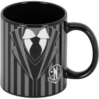 KARACTERMANIA Tasse - Mercredi Uniform - Noir - Taille Unique svart
