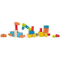 Hape Stapelleksaker - Trä - 44 Delar - - One Size - Stapelleksaker