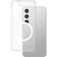 PanzerGlass CARE Flagship Urban Combat Backcover Samsung Galaxy S25+ Transparent, Vit Induktiv laddning, Stöttålig CRRFUWQG37942