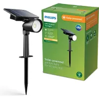 Philips 929004632501 Ashlyn Solcells-utomhusmarkbelysning LED LED fast installerad 1.4 W Svart