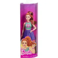 Barbie Fashionistas Cheerleader Rödhårig docka i topp och kjol