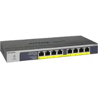 Netgear 8 Portar Power Over Ethernet/power Over Ethernet+ Gigabit Switch