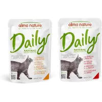 Almo Nature Daily med kyckling multipack våtfoder katt (70 g)
