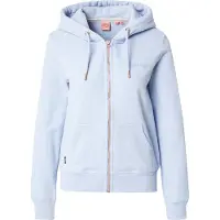 Superdry för kvinnor. W2012358A Essential sweatshirt blå (XL), Casual, Bomull, Hållbar