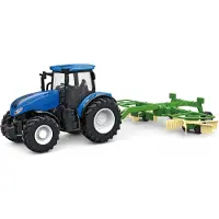 Amewi RC-traktor Jordbruksfordon Traktor mit Kreiselschwader RtR