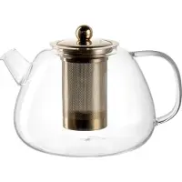 Leonardo Tè per te, Enkelt tekande, 1500 ml, Transparent, Glas, Infusionsfilter, 150 mm