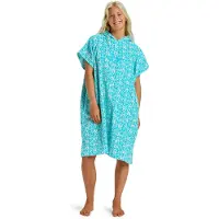 Billabong Womens Hooded Surf Poncho sea spray