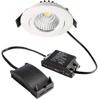 Deko-light 565358 Dione LED-inbyggnadsbelysning EEK: F (A - G) COB LED LED fast installerad 8.50 W Vit