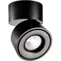Deko-light Uni II Max Utanpåliggande belysning LED fast installerad 32 W EEK: G (A - G) Varmvit Jetsvart (RAL 9005)