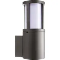 Deko-light Vägglampa utomhus Facado II, dimbar, Aluminium / grå / zink, Aluminium / grå / zink, Modern, Utomhusvägglampa