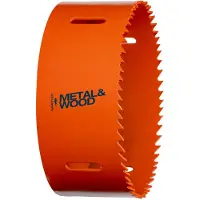 Bahco 3830-46-VIP, Single, Borr, Metall, Plast, Rostfritt stål, Stål, Trä, Orange, Koboltstål, Bimetall