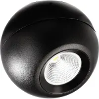 Deko-light 348126 Bellatrix Utanpåliggande belysning LED EEK: G (A - G) 10.8 W Svart