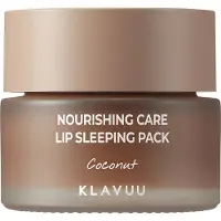 KLAVUU , Nourishing Care, Lip Sleeping Pack, Kokos, 0,70 oz (20 g)