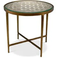 Eichholtz Sorrento sidobord antik mässing