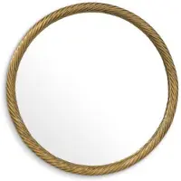 Eichholtz Salvi spegel rund vintage mässing